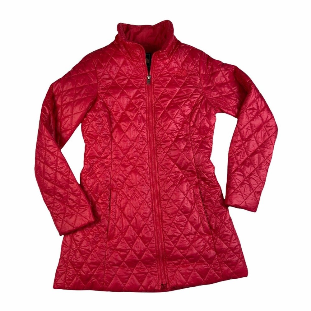 The North Face Womens Pink Puffer Coat